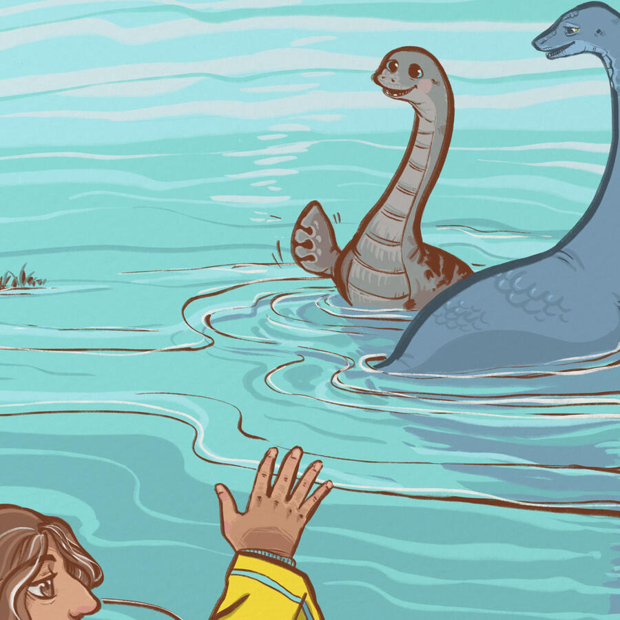 Postcards from a Lake Monster